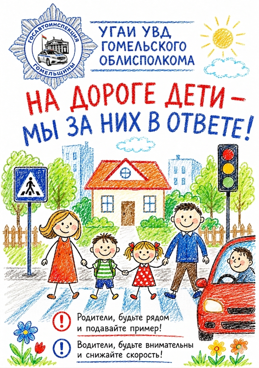 Вы сейчас просматриваете «На дорогах дети – мы за них в ответе!»